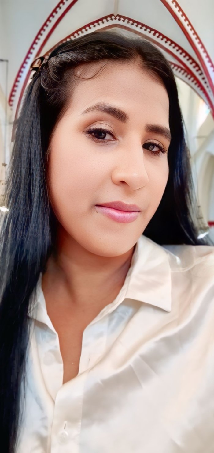 Sencilla, experimentando cosas nuevas.