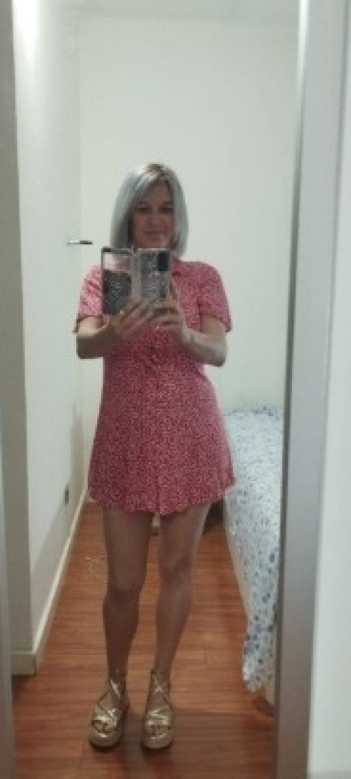 Me quiero correr hablando contigo.